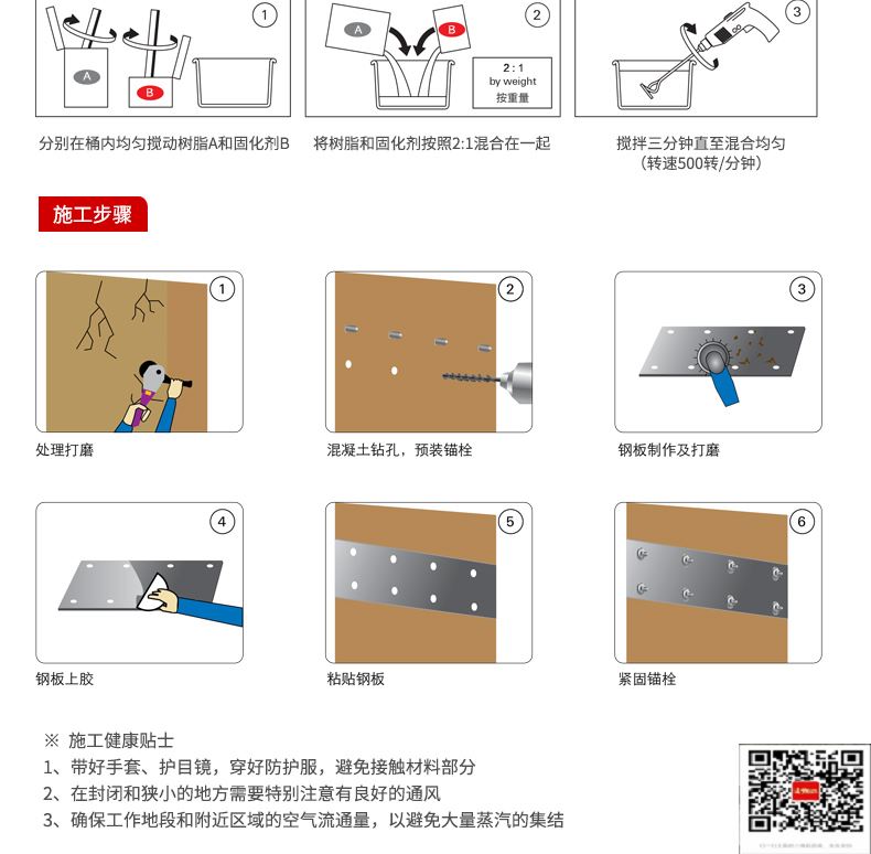 包钢平塘粘钢加固施工过程